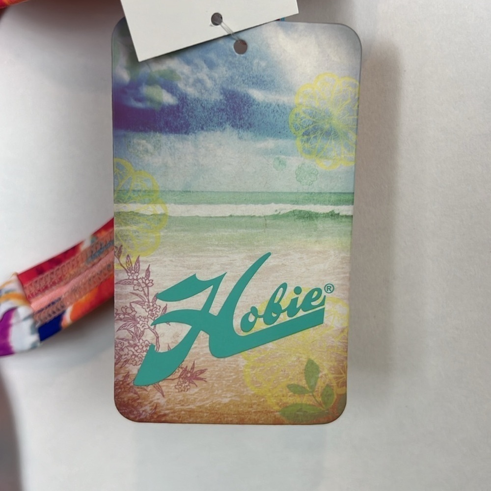 NWT Hobie Bikini Small Multi Color Wrap Around Tie - Picture 5 of 11